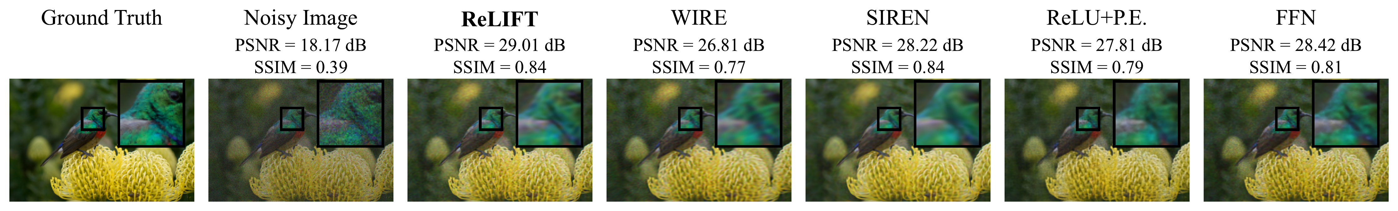 Denoising Results